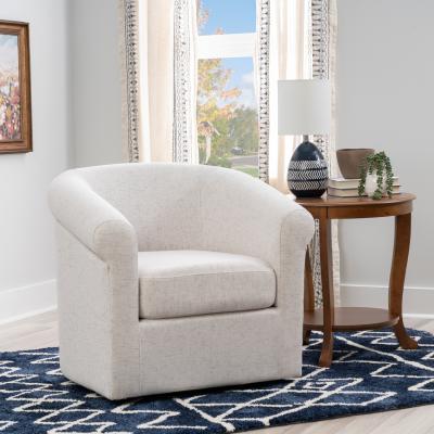 chainmar Swivel Barrel Chair